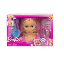 Barbie Busto Fashionista Blonde avec Accessoires pour Cheveux - Poupée à Coiffer pour Enfants - Réf. Jfg81 Mattel