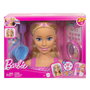 Barbie Busto Fashionista Blonde avec Accessoires pour Cheveux - Poupée à Coiffer pour Enfants - Réf. Jfg81 Mattel