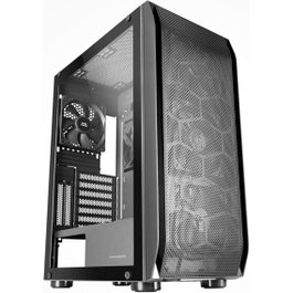 Mars Gaming MC-PRO2 Boîtier PC Tour E-ATX, 5 Ventilateurs 120mm, Panneau en Verre Trempé, Refroidissement CPU FREEZER