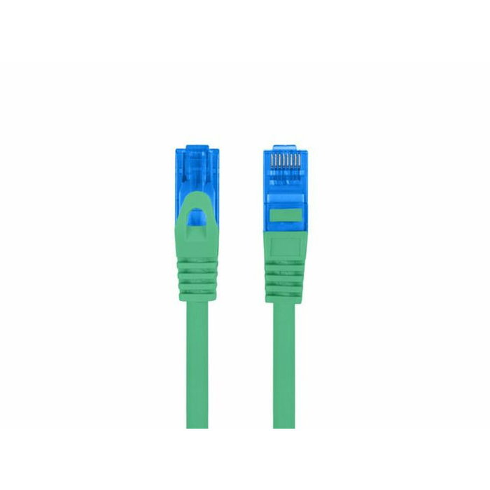 LANBERG Cordon de raccordement Cat 6a S/FTP RJ45, 0,5 m, vert
