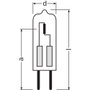 Ledvance/Osram Halogène Basse Tension GY6.35 35W 580Lm 2900K Intensité variable
