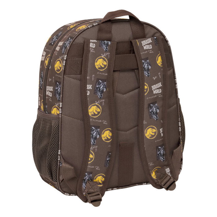 Jurassic World Cartable Marron 32 x 38 x 12 cm