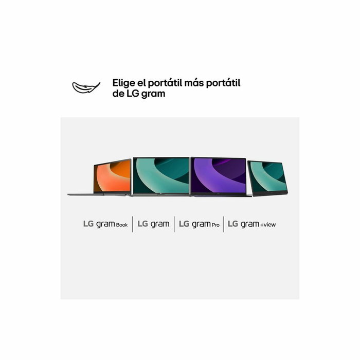 Ordinateur Portable LG 14Z90RU-G.AA55B Espagnol Qwerty 14" i5-1334U 16 GB RAM 512 GB SSD