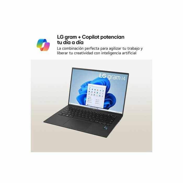 Ordinateur Portable LG 14Z90RU-G.AA55B Espagnol Qwerty 14" i5-1334U 16 GB RAM 512 GB SSD
