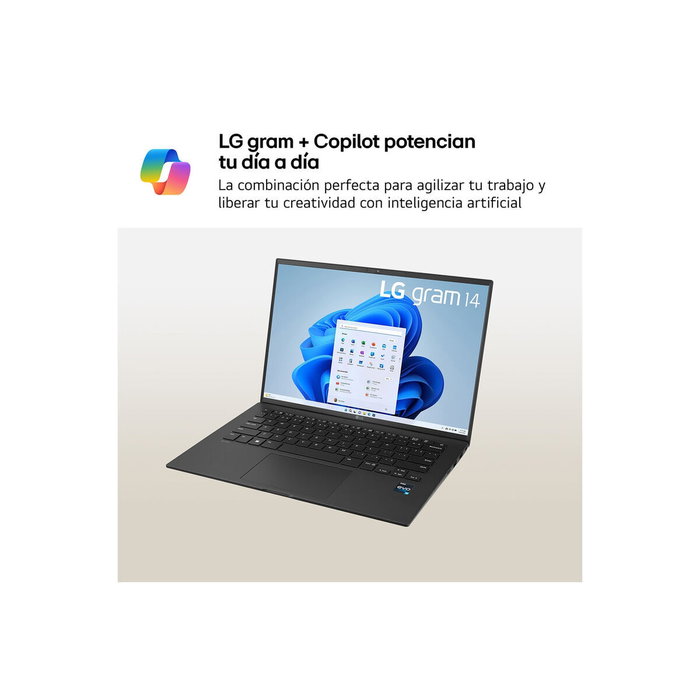 Ordinateur Portable LG 14Z90RU-G.AA55B Espagnol Qwerty 14" i5-1334U 16 GB RAM 512 GB SSD