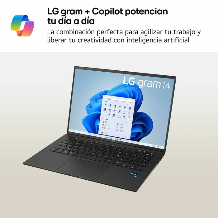 Ordinateur Portable LG 14Z90RU-G.AA55B Espagnol Qwerty 14" i5-1334U 16 GB RAM 512 GB SSD