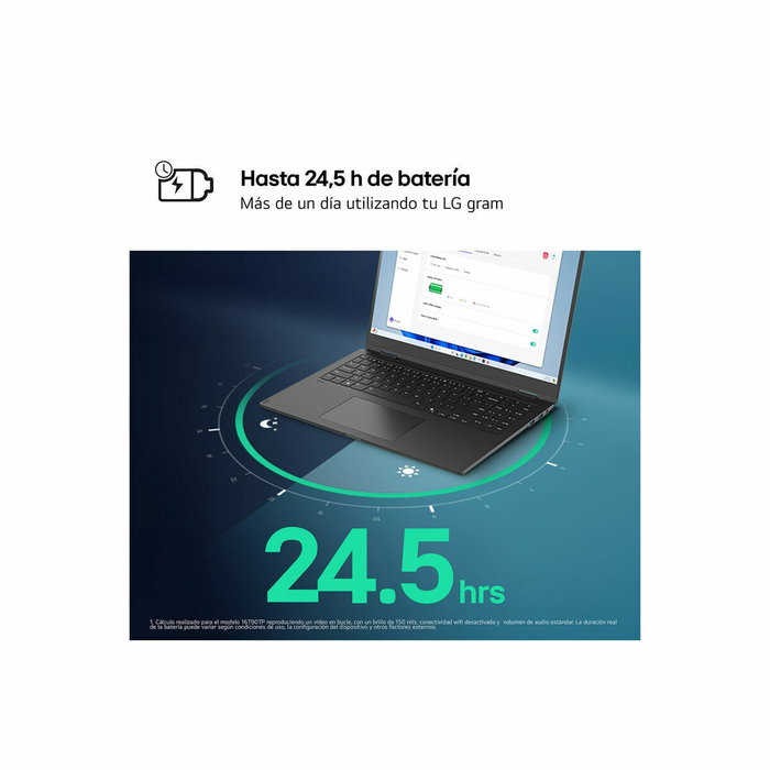 Ordinateur Portable LG 14Z90RU-G.AA55B Espagnol Qwerty 14" i5-1334U 16 GB RAM 512 GB SSD