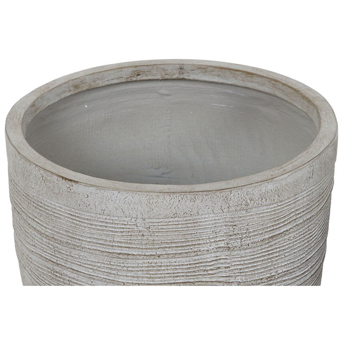 Set de pots de fleurs Home ESPRIT Beige Fibre de Verre Magnésium 45 x 45 x 43 cm (3 Unités) Set de pots de fleurs Home ESPRIT Beige Fibre de Verre Magnésium 45 x 45 x 43 cm (3 Unités)