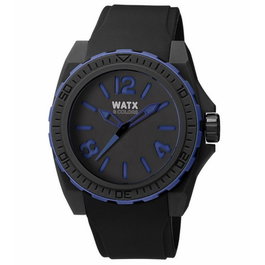 Watxandco RWA1801 - Montre analogique homme noir