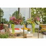 Lechuza Jardinière Balconera Stone 80 Gris pierre