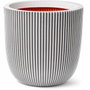 Capi Europe Pot de fleurs GROOVE NL Ivoire 43x41 cm