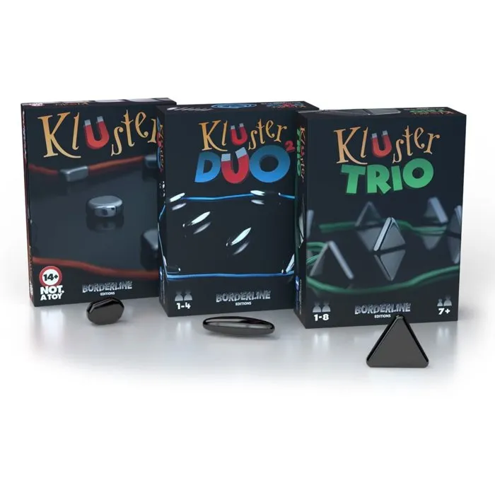 Borderline Editions Kluster Trio avec aimants triangulaires