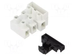BM GROUP Barrette de jonction d'alimentation 450V blanc