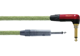 CORDIAL Cable Instrumento Eco Hemp Jack-Jack Silent Acodado 6M