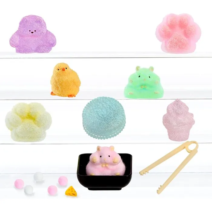 Tataba Squishy Collectionnable avec Poudre de Flocage DIY pour Déballage - 18 Pièces Accessoires - Little Tikes Tataba Squishy Collectionnable avec Poudre de Flocage DIY pour Déballage - 18 Pièces Accessoires - Little Tikes