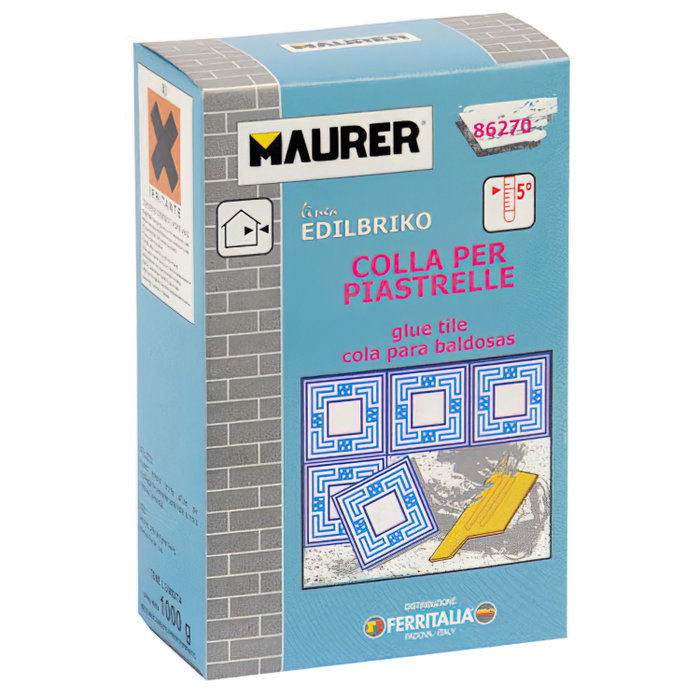 MAURER Mortier colle Edil Maurer (boîte 5 kg) MAURER Mortier colle Edil Maurer (boîte 5 kg)