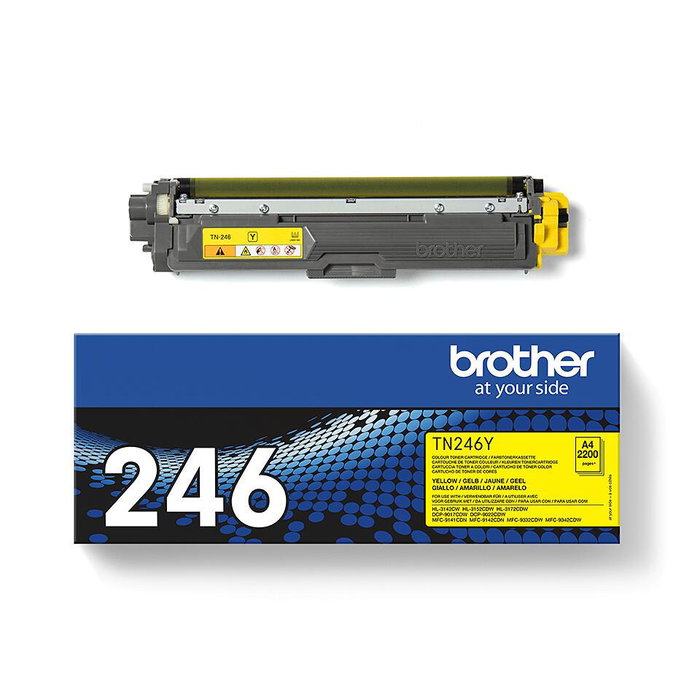 Brother TN-246Y Toner Jaune XL