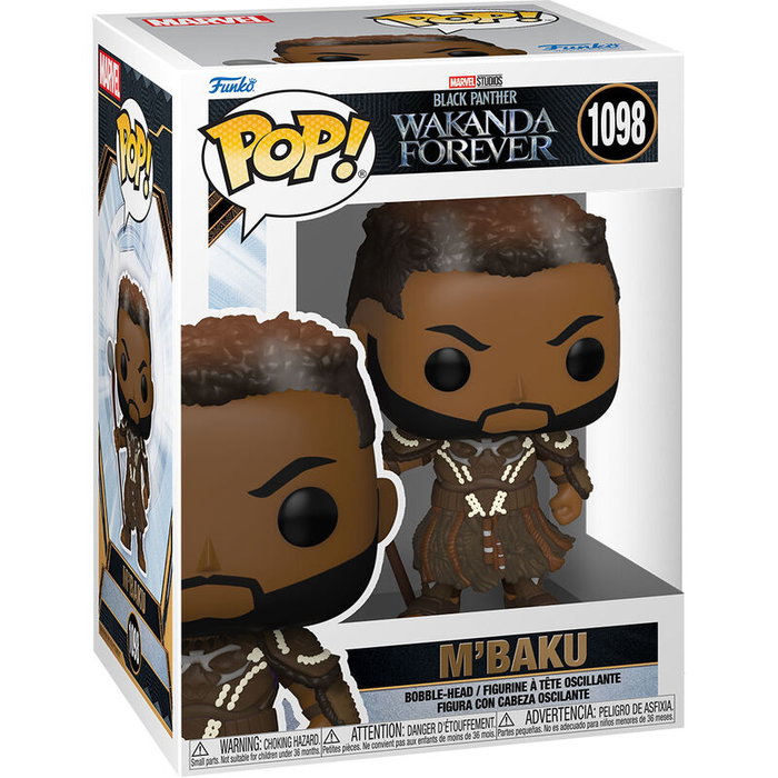 Funko Pop Marvel Black Panther Wakanda Forever M'Baku