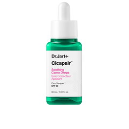 Dr.Jart+ Cicapair Gouttes Calmantes Camo Drops SPF 20, Sérun Teinté Apaisant pour Rougeurs et Peau Sensible, 30 ml
