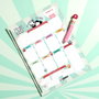 The Concept Factory Planificateur Kawaii 28x38 cm