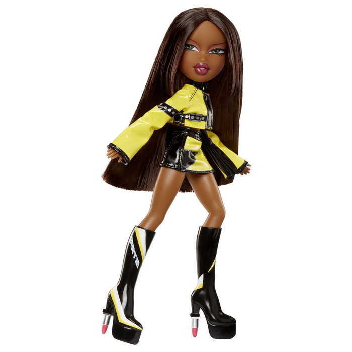 MGA Poupée Bratz Sasha Scorchin - Poupée de collection avec accessoires - H: 65 cm - Marque originale