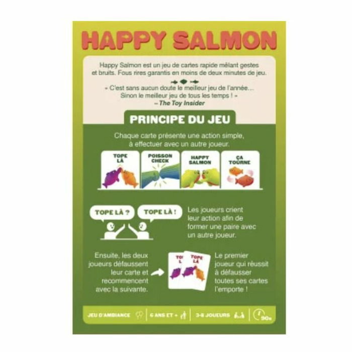 Asmodee Happy Salmon - Jeu de cartes