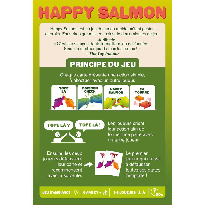 Asmodee Happy Salmon - Jeu de cartes