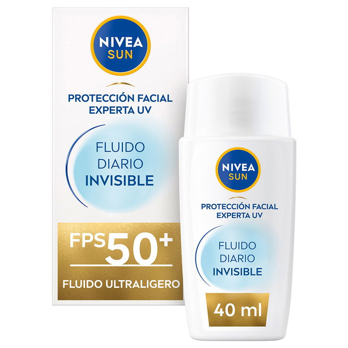 Nivea SUN Fluide Solaire Invisible Quotidien SPF50+ et Liposan SPF50 Pack 2 Pièces