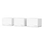 Mercusys Halo H27BE Pack 3 Système WiFi 7 Mesh Triple Bande 2,4/5 GHz Jusqu'à 650 m² 150 Appareils