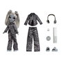 MGA Poupée de mode Luna Girls Night Shadow High - Poupée mannequin articulée avec accessoires