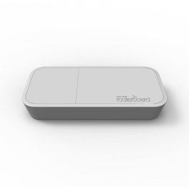 MikroTik FTC - Convertisseur Fibre/Cuivre Gigabit PoE 802.3af/at, 10/100/1000 Mbit Ethernet, SFP, boîtier étanche IP67, alimentation 12-57 V avec injecteur PoE