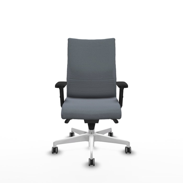 Piqueras Y Crespo Albacete Chaise de bureau avec mécanisme synchrone, Gris Piqueras Y Crespo Albacete Chaise de bureau avec mécanisme synchrone, Gris