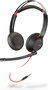 Poly - Casque avec micro Blackwire 5220 - Connectivité 3,5 mm - Serre-tête ergonomique pour bureau