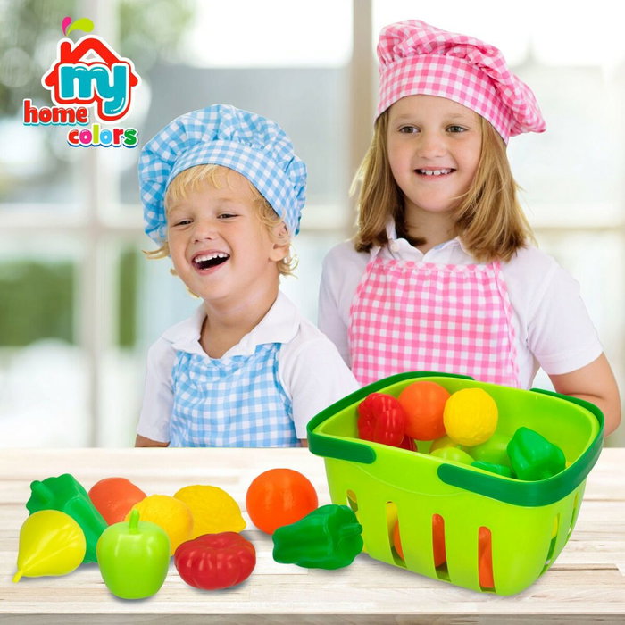 Set de jouets alimentaires Colorbaby 22 Pièces (12 Unités)