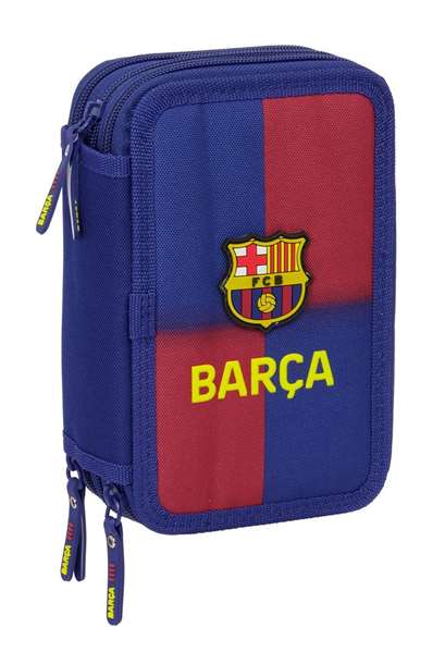 F.C. Barcelona Fourre-tout Bleu Bordeaux 37 Pièces F.C. Barcelona Fourre-tout Bleu Bordeaux 37 Pièces