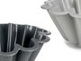 Kinvara Moule en Silicone pour Gâteau Haut, 24.5 x 24.5 x 9 cm, Capacité 1500 ml, Gris (Assorti) (Set de 12)