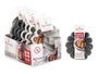 Kinvara Moule en Silicone pour Gâteau Haut, 24.5 x 24.5 x 9 cm, Capacité 1500 ml, Gris (Assorti) (Set de 12)