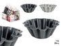 Kinvara Moule en Silicone pour Gâteau Haut, 24.5 x 24.5 x 9 cm, Capacité 1500 ml, Gris (Assorti) (Set de 12)