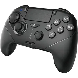 Hori Fighting Commander Octa Pro - Manette de jeu sans-fil pour PS5, PS4 et PC - Noir - Boutons programmables, D-pad interchangeable, autonomie 10h