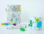 Kreul Set de Marqueurs de Porcelaine Junior - Colore ta tasse