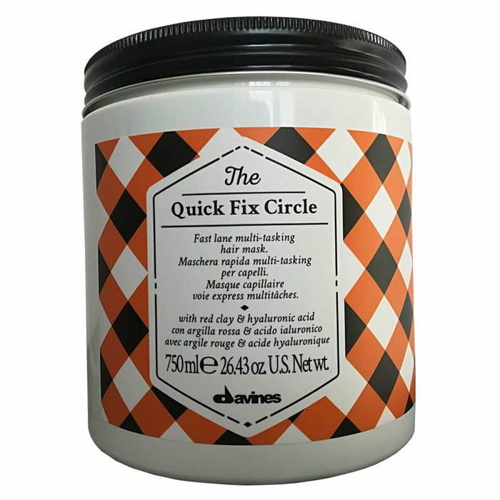 Davines The Quick Fix Circle Masque capillaire à l'argile 750 ml