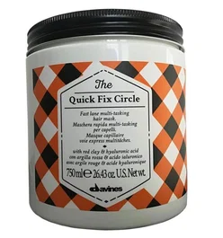 Davines The Quick Fix Circle Masque capillaire à l'argile 750 ml