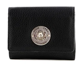 Guess Belle Portefeuille en textile Petit Noir