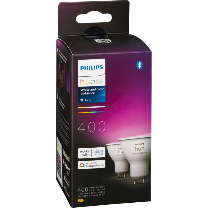 Philips Hue White Colors GU10 x2 Philips Hue White Colors GU10 x2