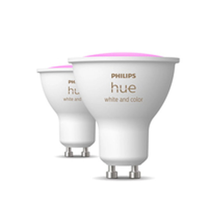 Philips Hue White Colors GU10 (Lot de 2) 400 lm Philips Hue White Colors GU10 (Lot de 2) 400 lm