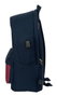 Safta Mochila double pour ordinateur portable 15,6" avec port USB 31x44x18cm