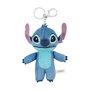 PEERS HARDY Porte-clés peluche Stitch Disney 3D avec doudou en peluche - Figure de personnage et trousseau