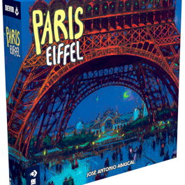 Devir Paris 1889, Jeu de Société sur l'Exposition Universelle et l'Électricité à Paris, en Espagnol, à Partir de 8 Ans