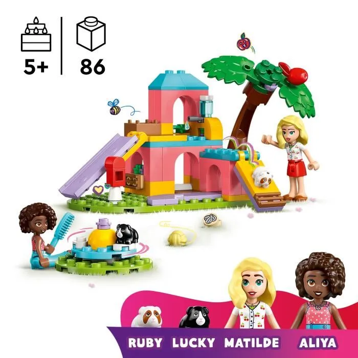 LEGO Friends 42640 Zona de Juegos para Cobayas - Jeu de rôles pour filles à partir de 5 ans
