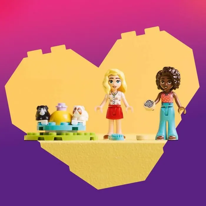 LEGO Friends 42640 Zona de Juegos para Cobayas - Jeu de rôles pour filles à partir de 5 ans